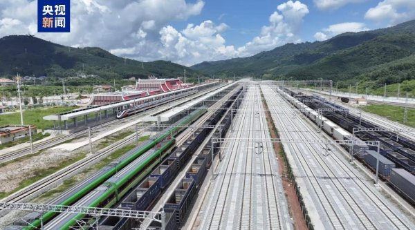 合法配资平台 客货两旺！上半年中老铁路跨境运输创历史新高